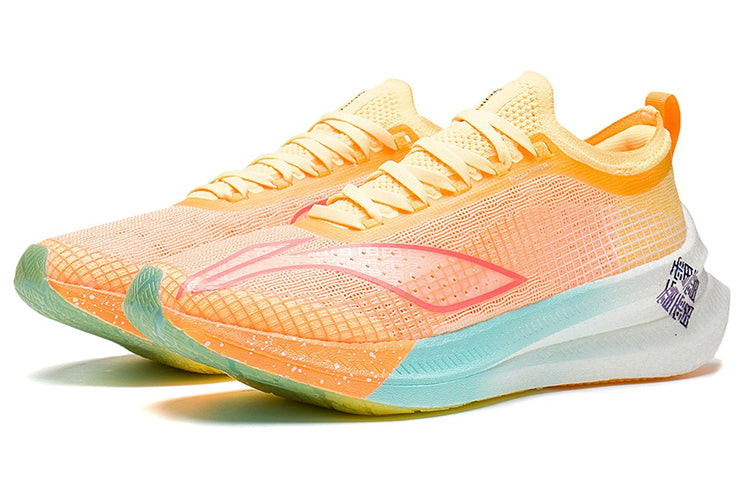 LINING Feidian 2 Elite Running Shoes Women's 'Fluorescent Milk Yellow' - Kicksown store