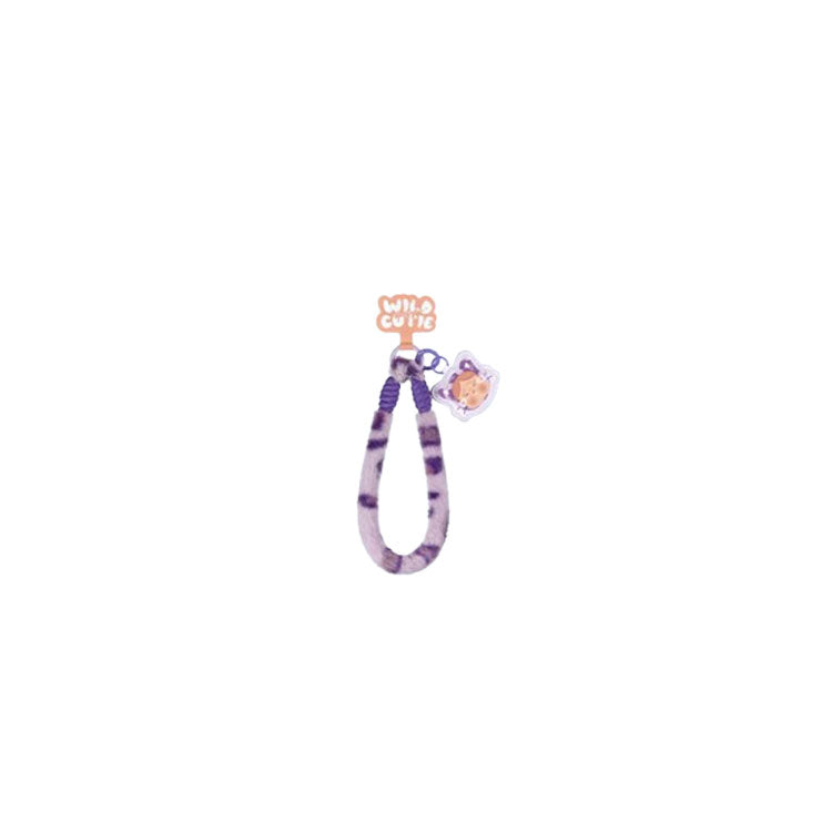 POP MART CRYBABY Leopard Cat Collection Cell Phone Lanyard Mystery Boxes - Kicksown store
