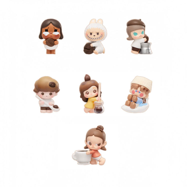POP MART LABUBU Coffee Factory Collection Doll Mystery Boxes