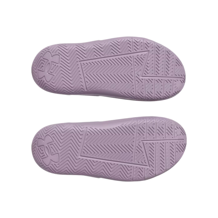 Under Armour CURRY FoamTro Abrasion Resistant Closed Toe Slippers 'Purple' - Kicksown store