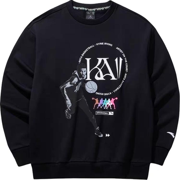 Anta Kai Sweatshirt 'Basic Black'