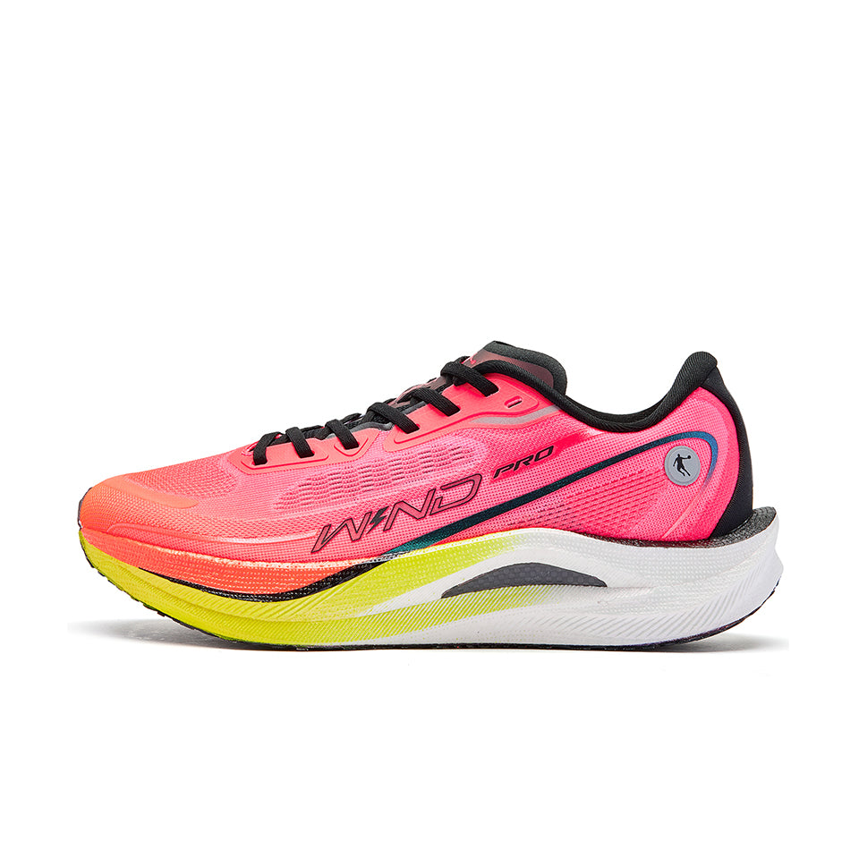 QIAODAN Wind-Running 2.0 PRO Running Shoes 'Pink Yellow'「Women」