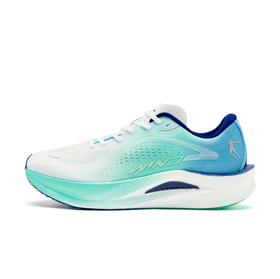 QIAODAN Wind-Running 2.0 Running Shoes 'Smart Green Sea Salt Blue'