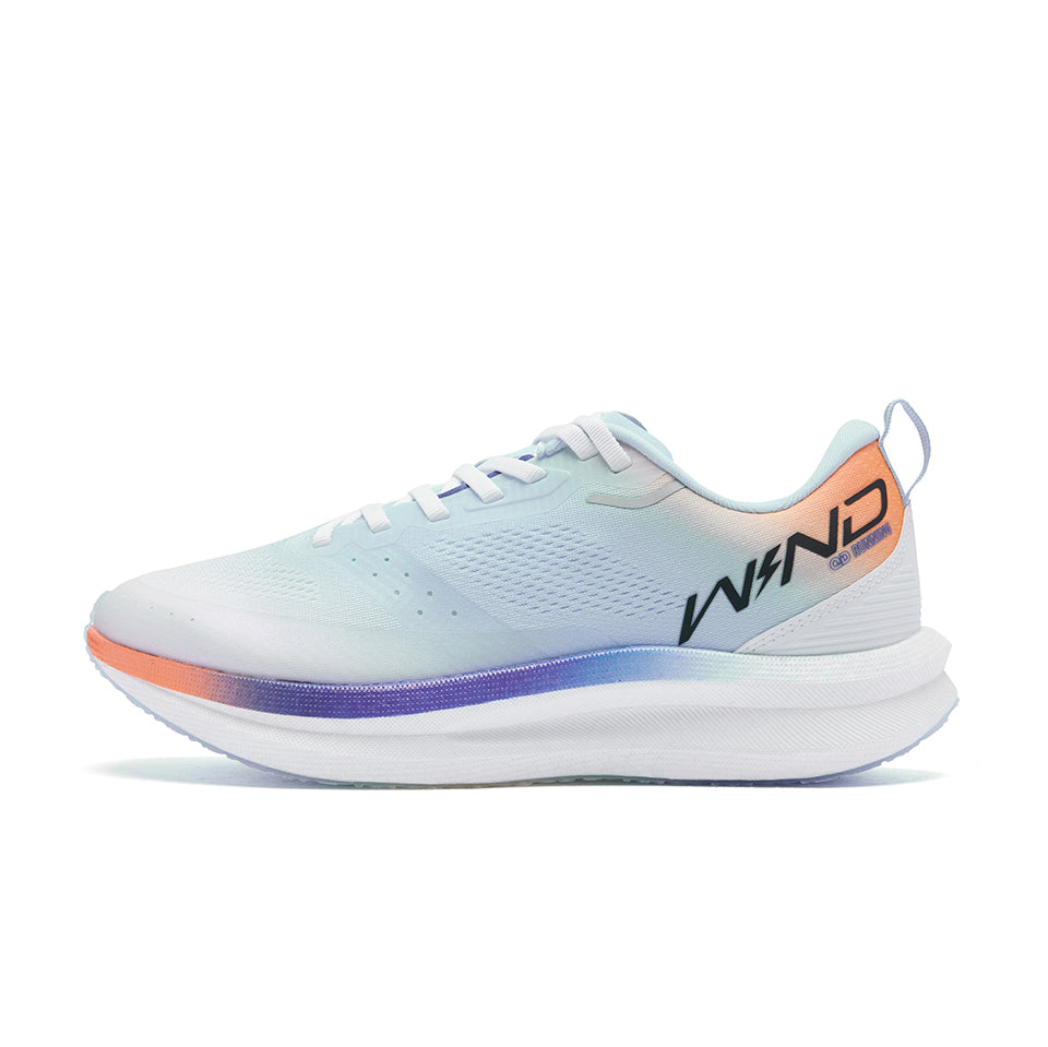 QIAODAN Wind-Running SE Running Shoes 'White Blue'「Women」