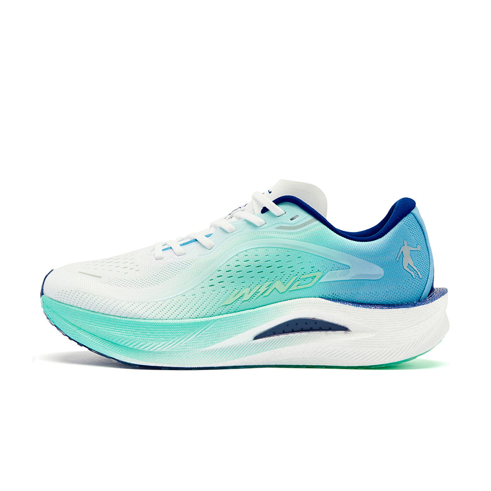 QIAODAN Wind-Running 2.0 Running Shoes 'Smart Green Sea Salt Blue'「Women」