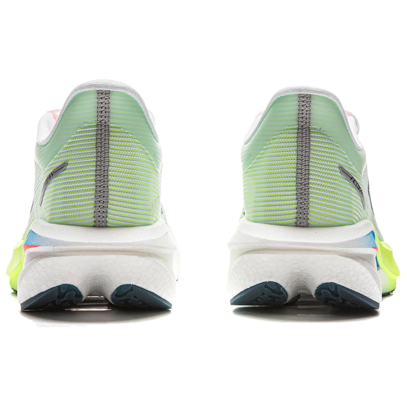 LINING Feidian 5 Challenger Running Shoes 'Standard White Fluorescent Bright Green' - Kicksown store