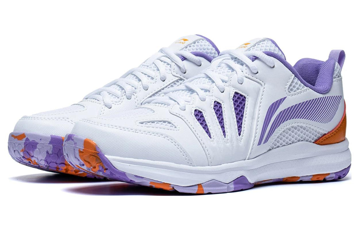 LiNing Ace 'White Purple' | Badminton Shoes Women's