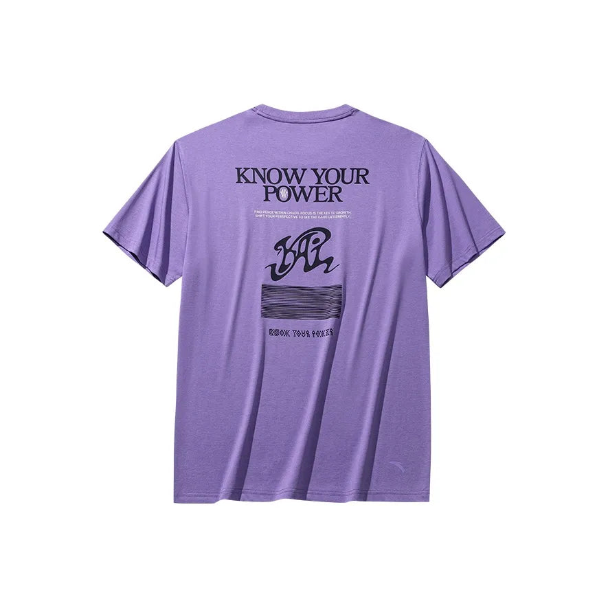 ANTA KAI T-shirt 'Purple' - Kicksown store