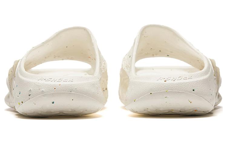 ANTA Slippers Nitrogen Bubble 'White Yellow' - Kicksown store