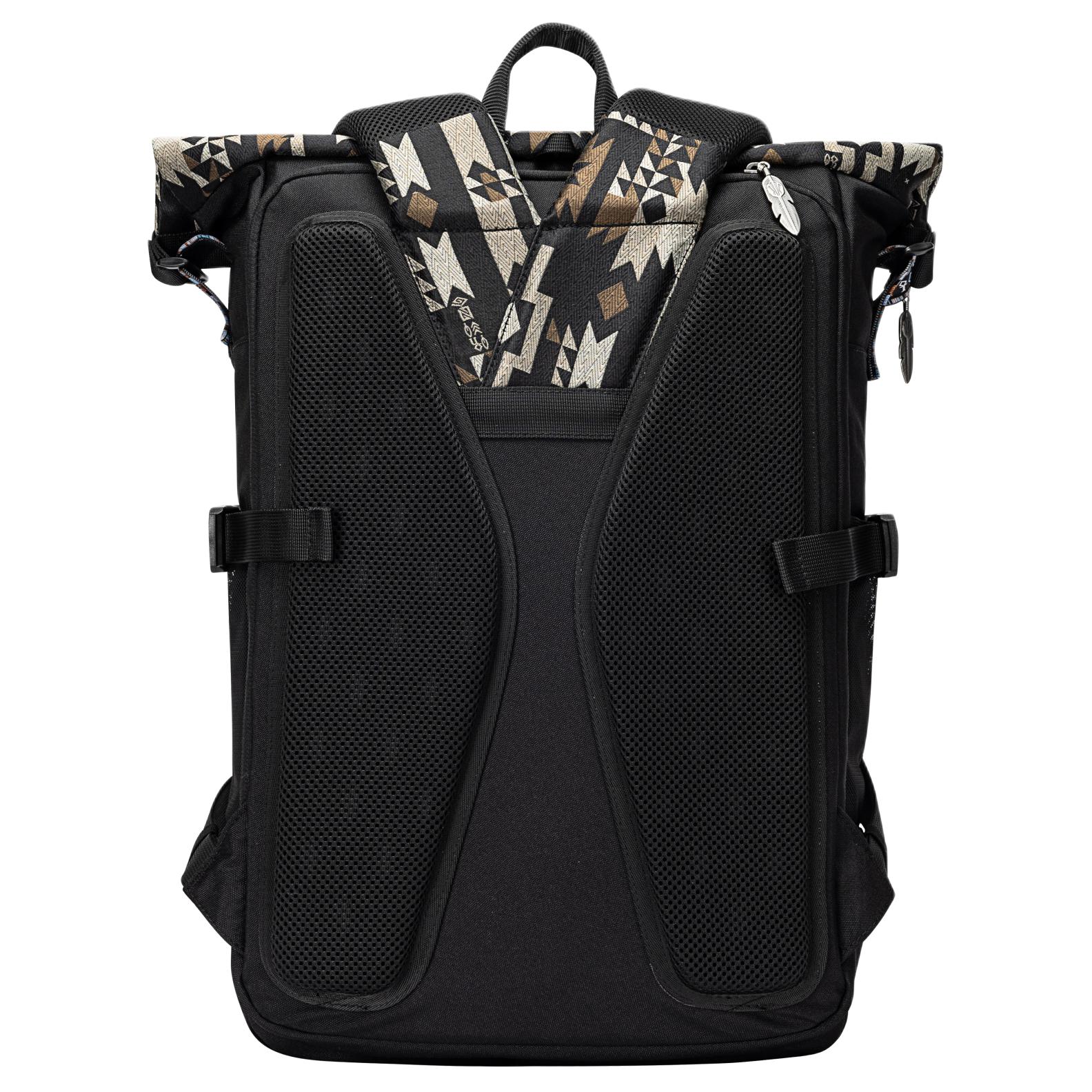 Anta Kai Polyester Backpack Black Jacquard