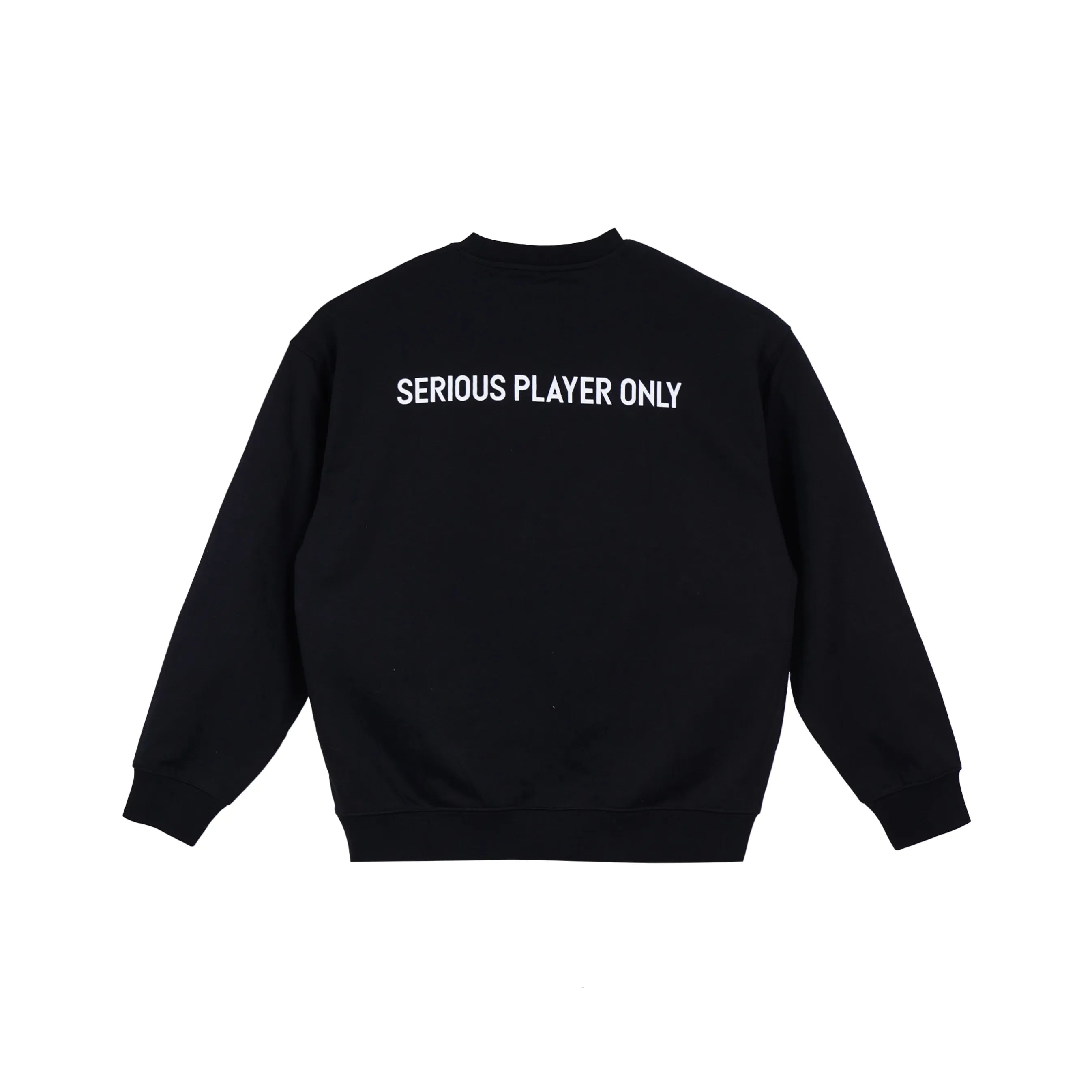 Serious Player Only x KR Pullover Sweatshirt Black