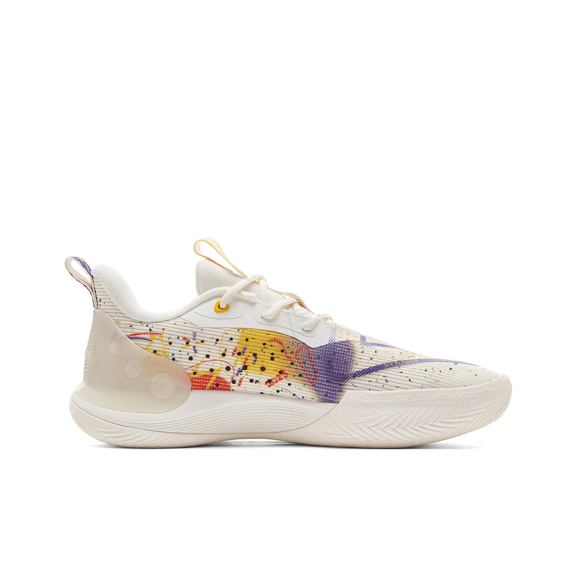 Peak Taichi BIG Triangle 4.0 'White Purple' - Kicksown store