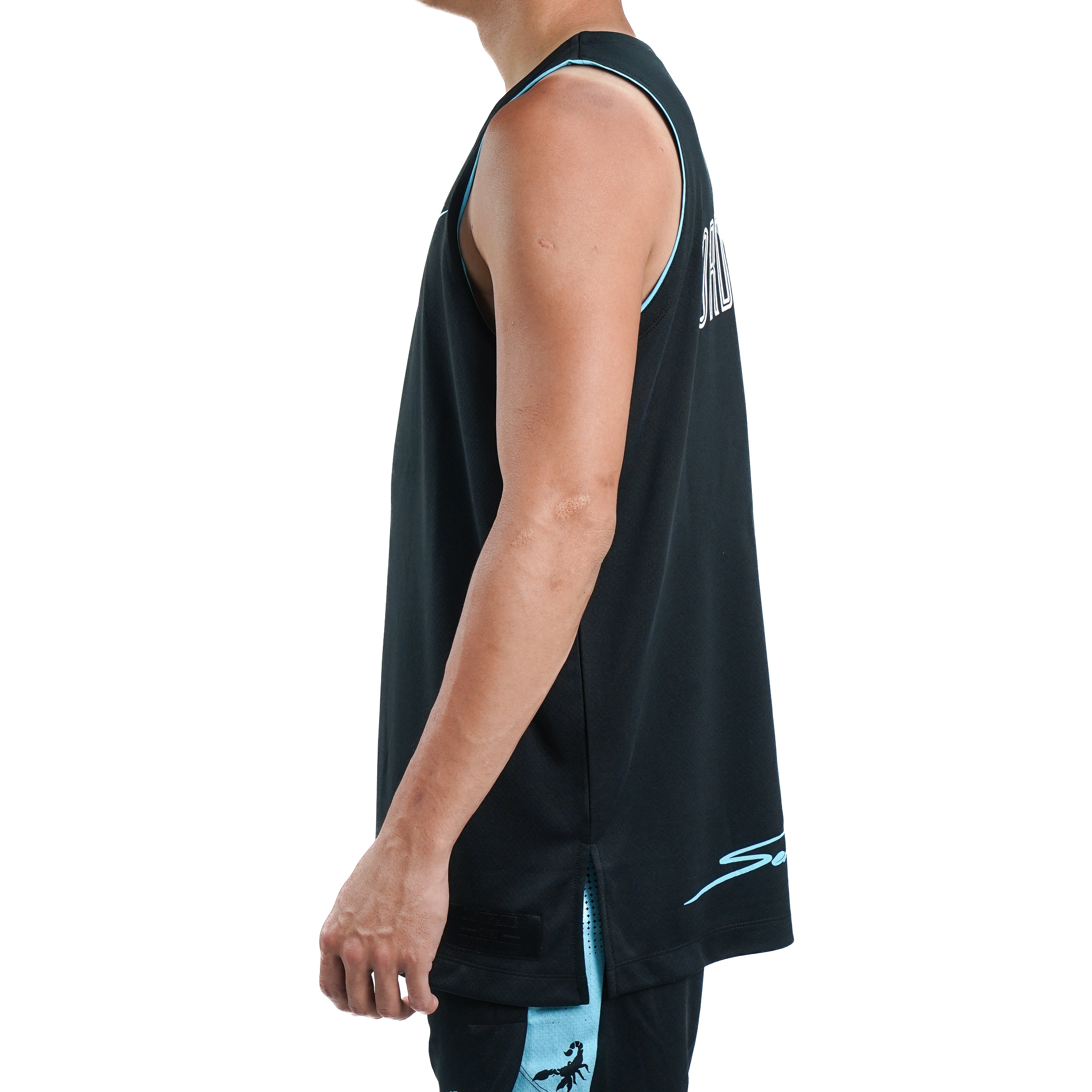 SPO Pro DryLite Tank Top Blue Scorpion