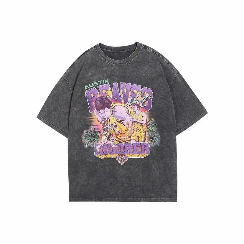RIGORER x AOSITING·REAVES Short Sleeved T Shirts Unisex - Kicksown store