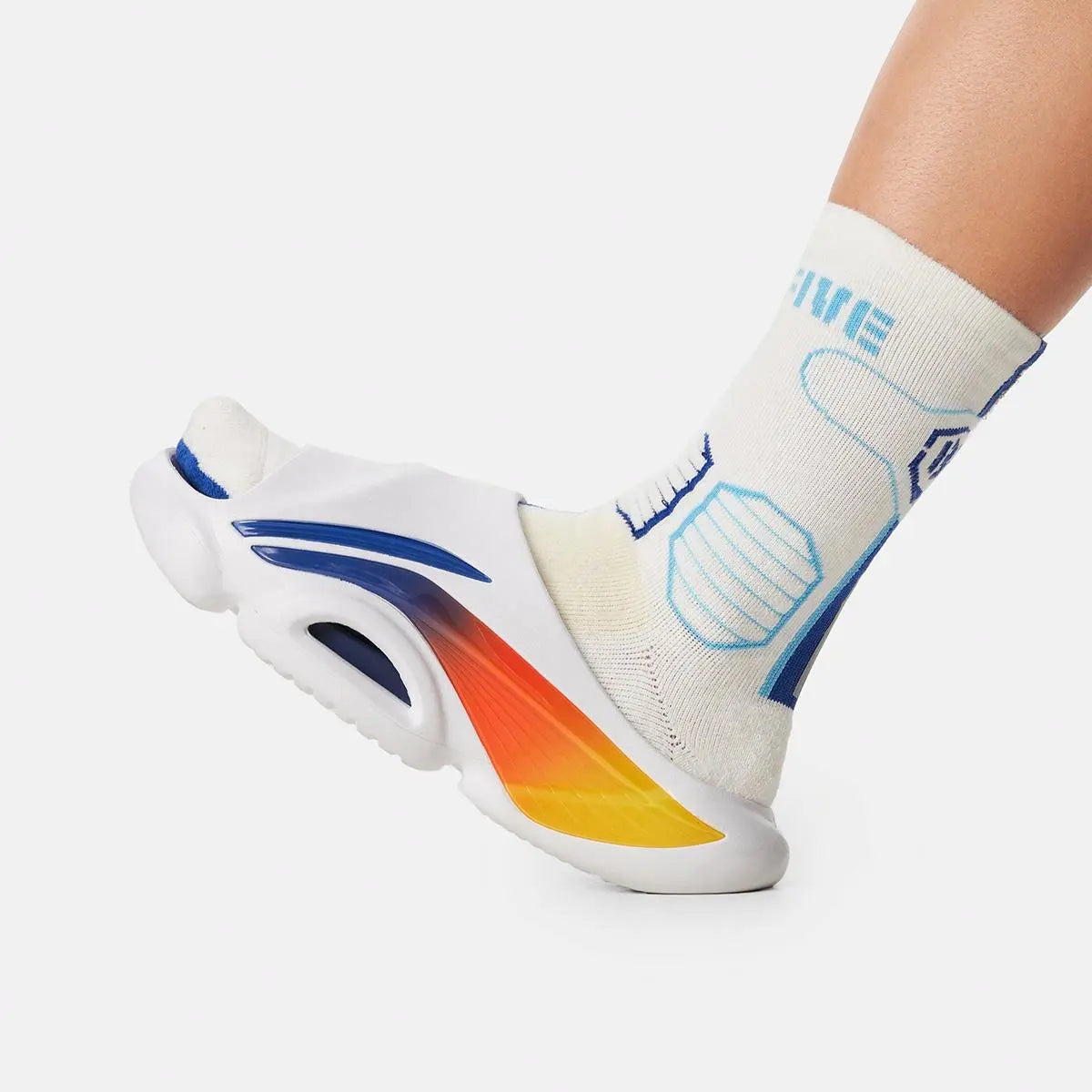 LiNing BADFIVE Slides OG ‘White' - Kicksown store