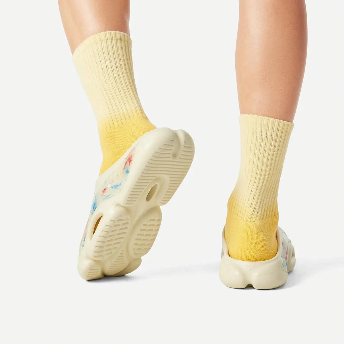 LiNing BADFIVE Slides OG ‘Yellow' - Kicksown store