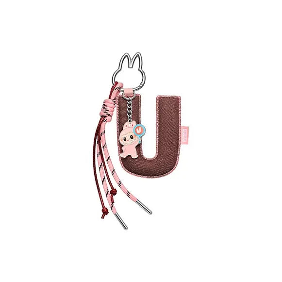 POP MART The Monsters LABUBU Pin For Love Collection Letter Pendant Blind Box