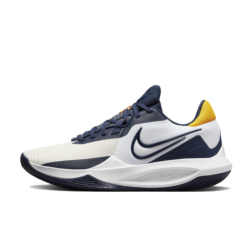 Nike Precision 6 'White Midnight Navy Gold'