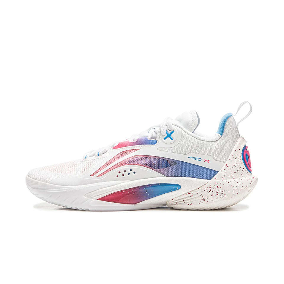 LiNing Speed 10 ‘White Pink Blue' - Kicksown store