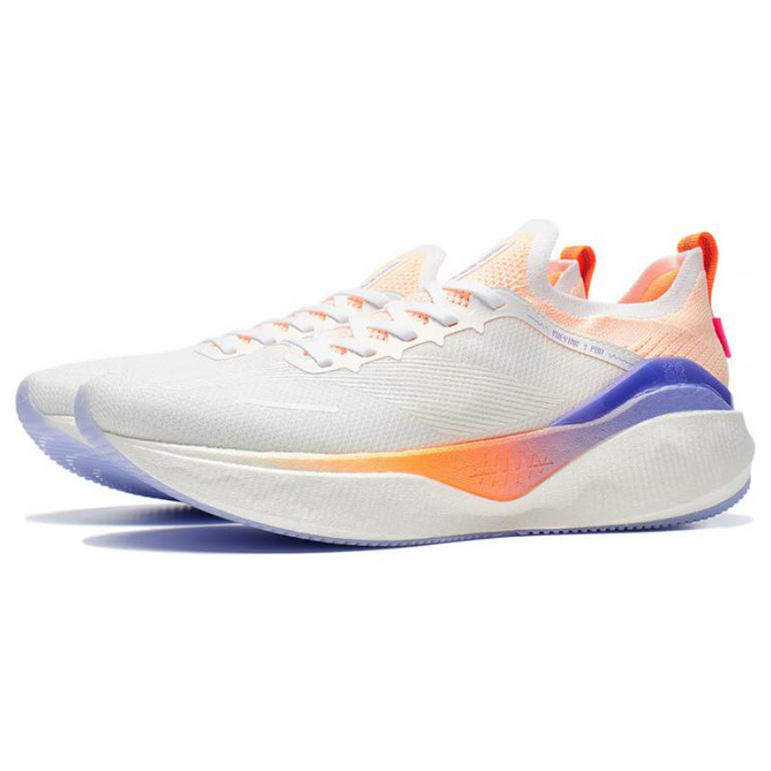 LiNing Yueying 3 Pro 'White Orange Purple' - Kicksown store