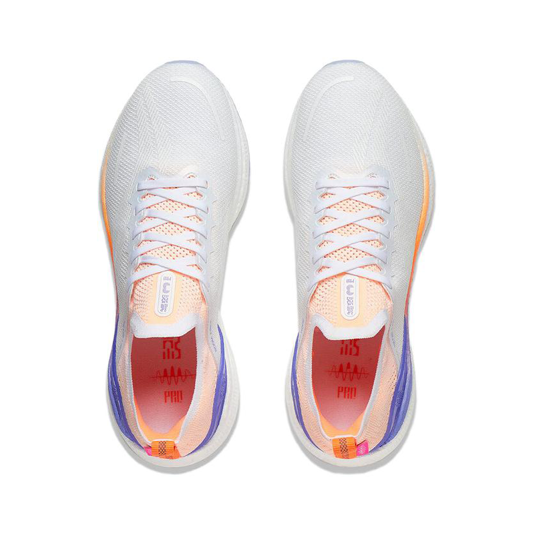 LiNing Yueying 3 Pro 'White Orange Purple' - Kicksown store