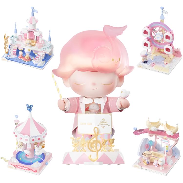 POP MART DIMOO CANDY MR WORM NONO SNOOKS Dream Melody Collection, Building Blocks Trend Based Products