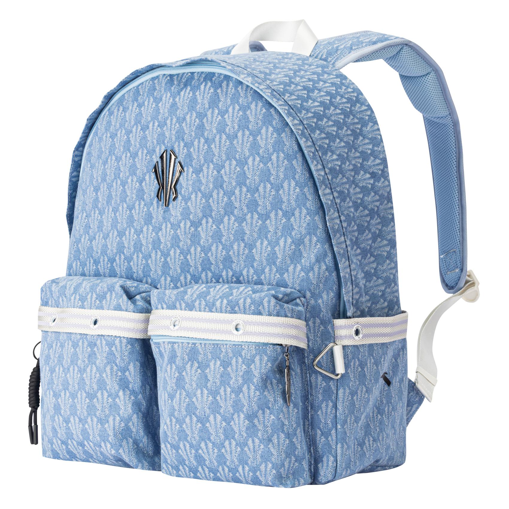 Anta Kai Fabric Backpack Denim Light Blue