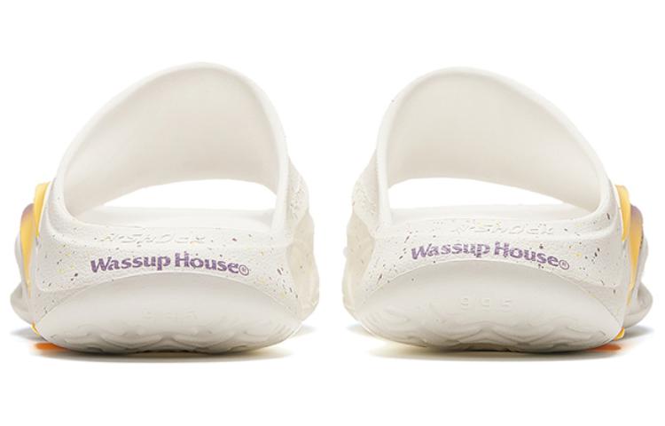 WASSUP x ANTA Slippers Nitrogen Bubble 'Beige Yellow' - Kicksown store