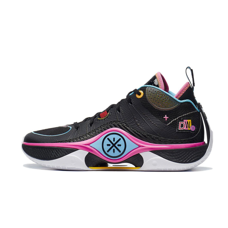 LiNing Wade Shadow 5 'Black Neon Pink' - Kicksown store