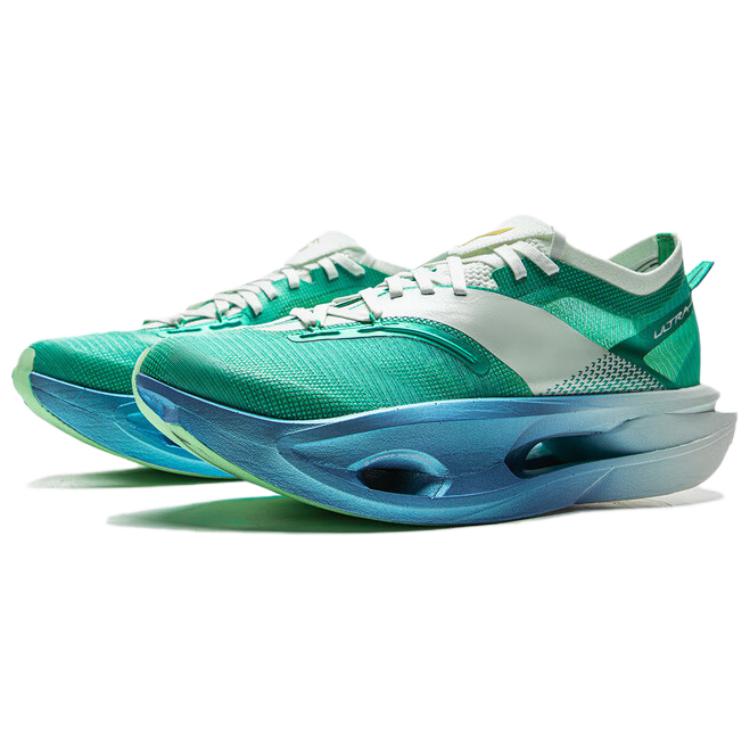 LiNing Feidian 5 ULTRA Running Shoes 'Green White Blue'