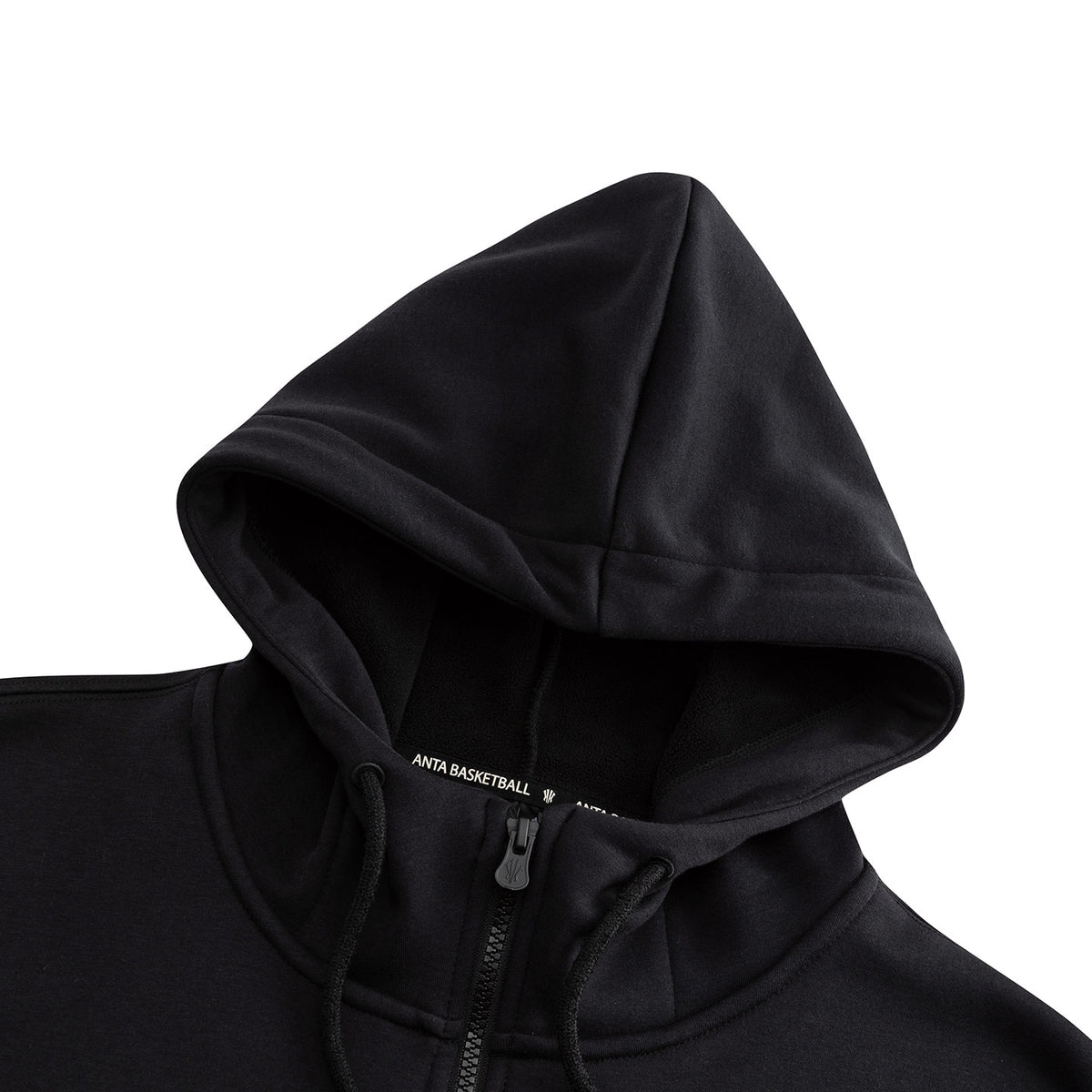 Anta KAI Hoodie Knitted Fabric Sports Top 'Basic Black'