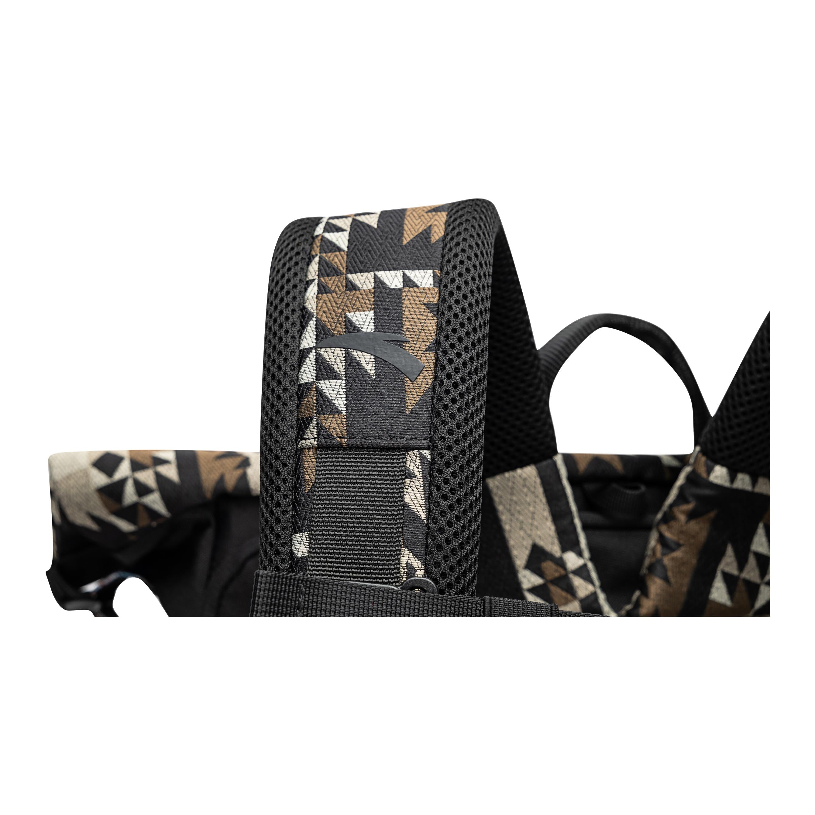 Anta Kai Polyester Backpack Black Jacquard