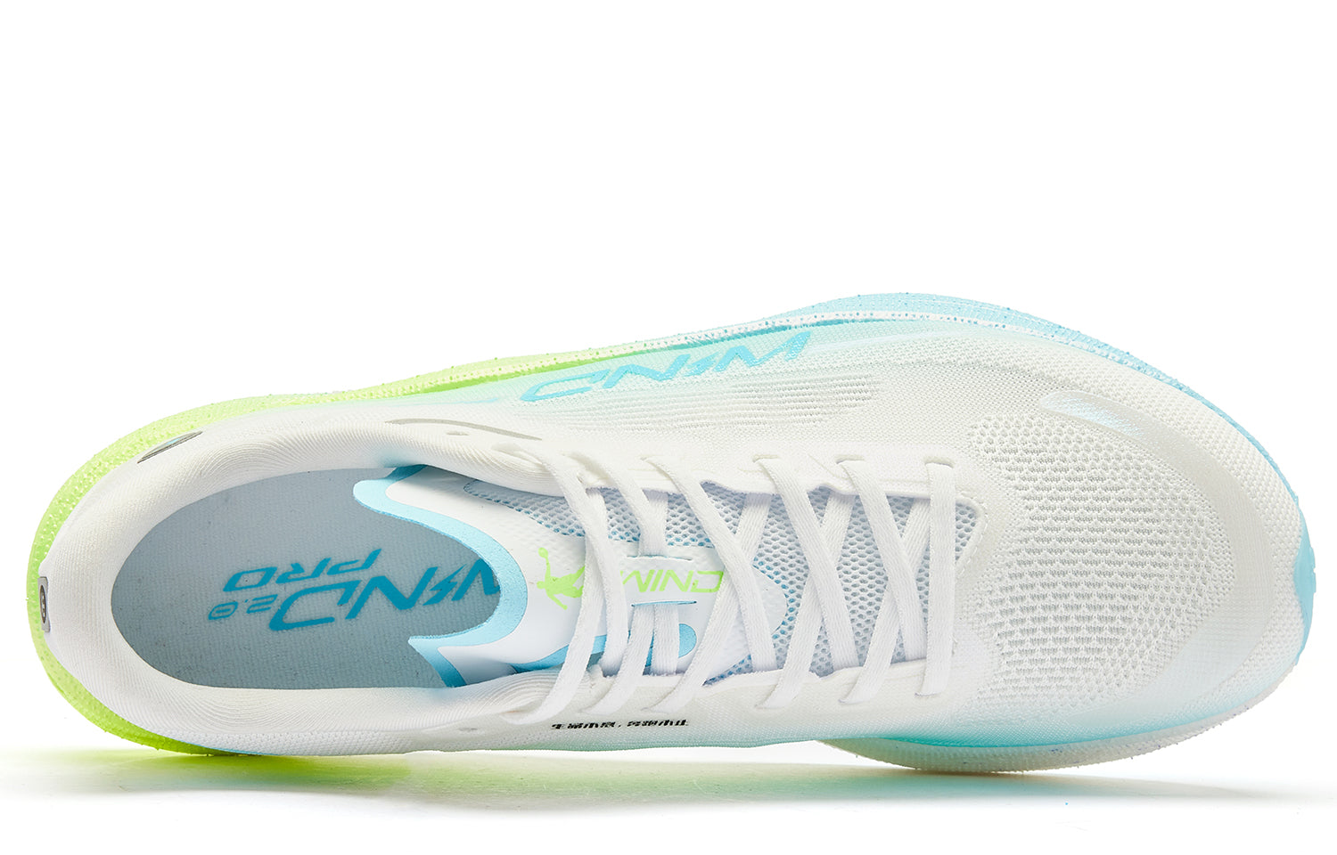 QIAODAN Wind-Running 2.0 PRO Running Shoes 'Jordan White Neon Yellow'「Women」