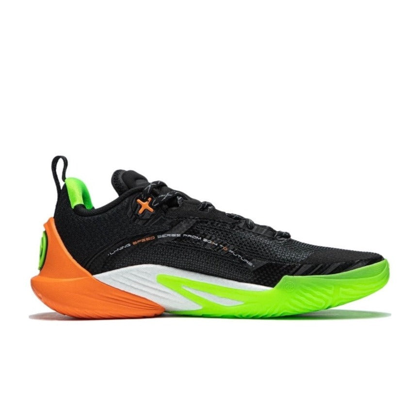LiNing Speed 10 ‘Black/Green/Orange' - Kicksown store