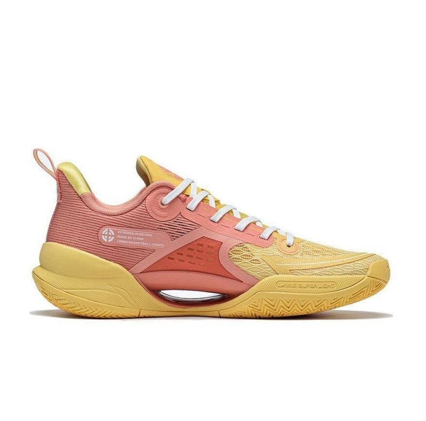 LiNing Superlight V2 Orange Mango ‘Yellow and pink' - Kicksown store