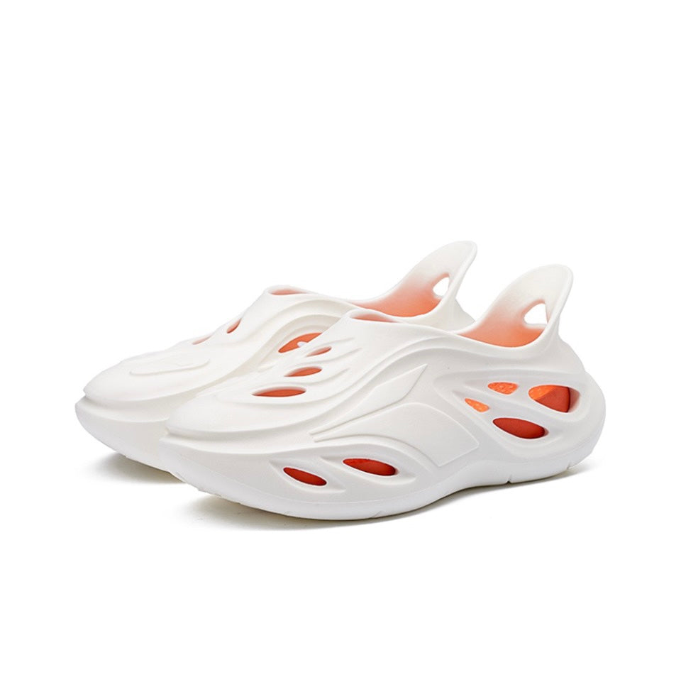 361° Swimming Whale 1 ‘White and Red' - Kicksown store