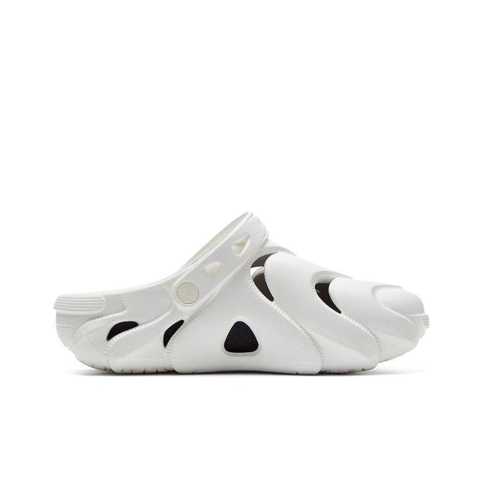 Peak Kunpeng Slippers ‘White and Black’ - Kicksown store