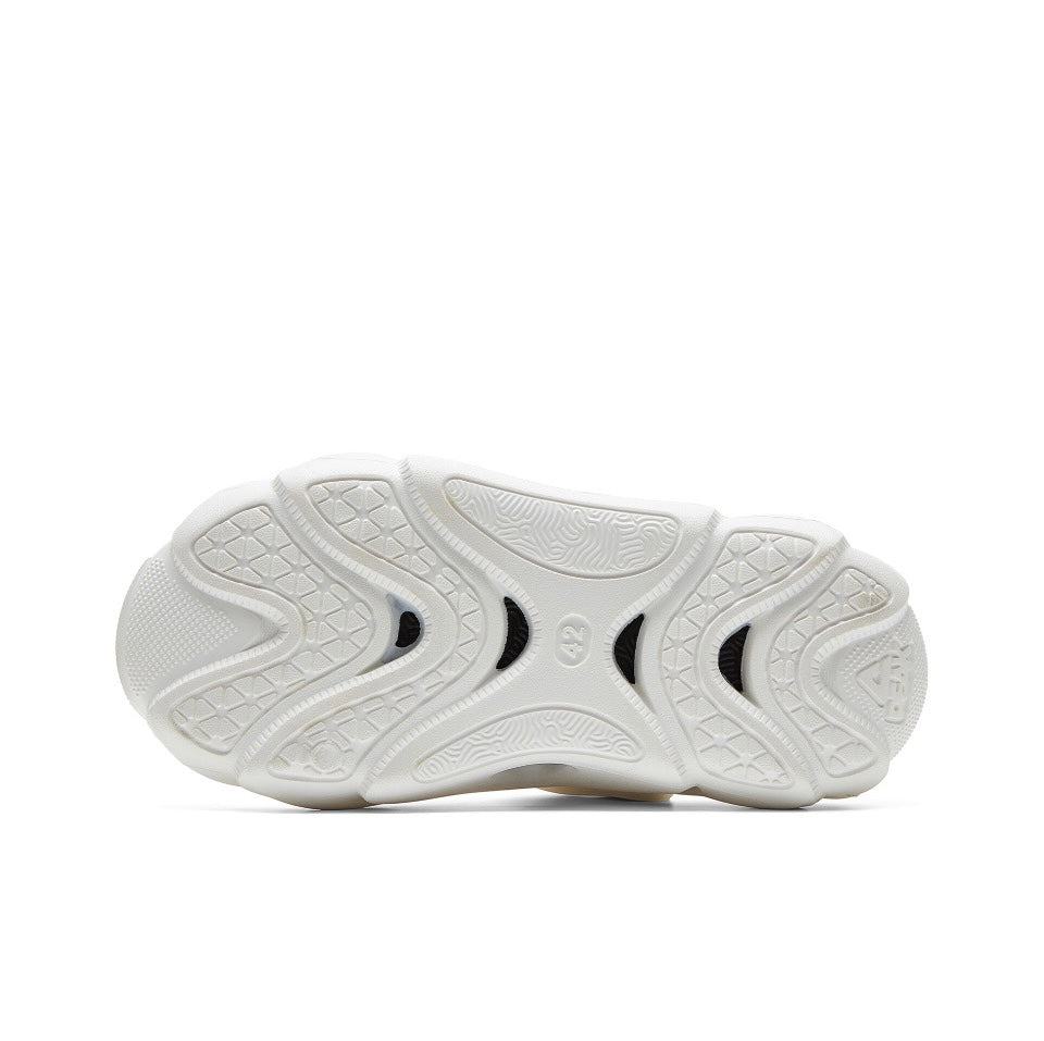 Peak Kunpeng Slippers ‘White and Black’ - Kicksown store