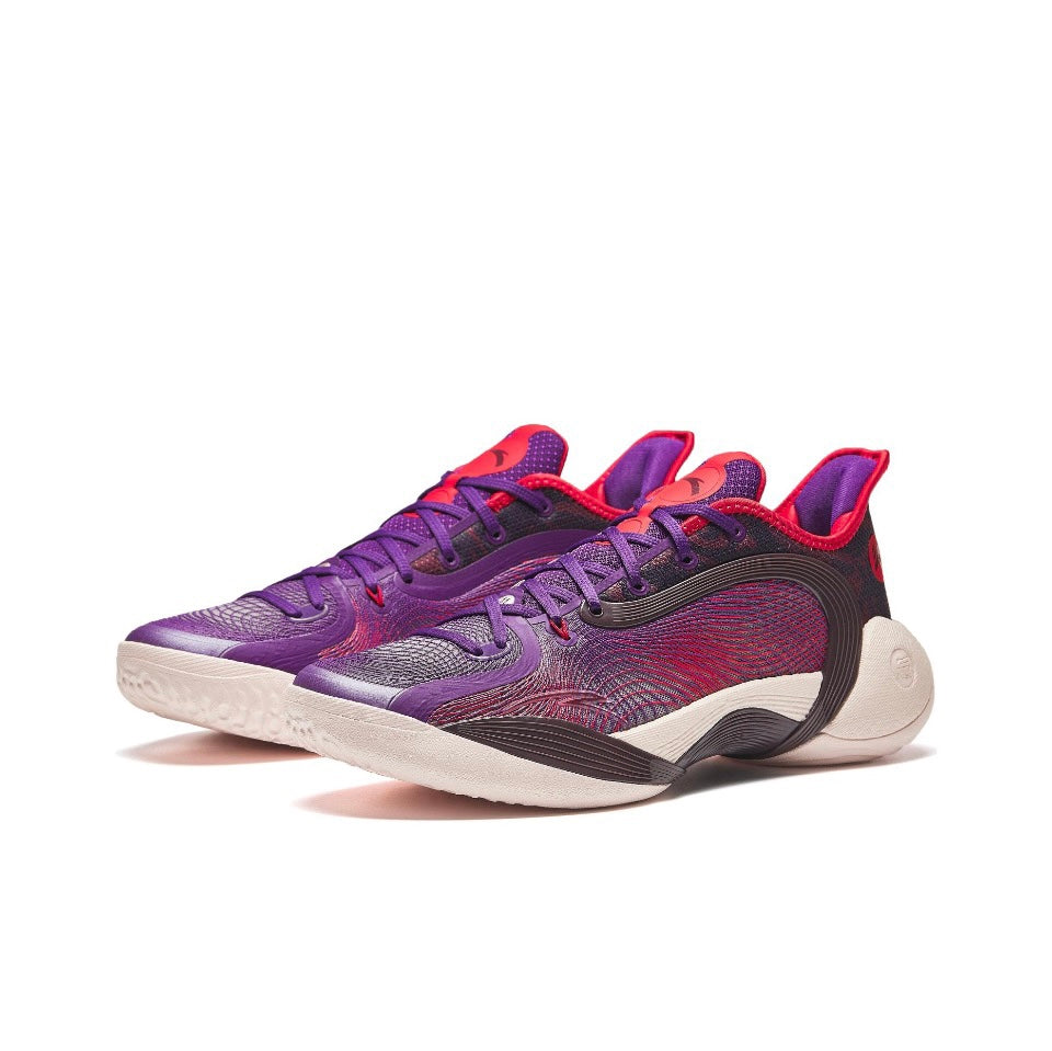 ANTA Three-Point Rain 2 'Red Purple Coral' - Kicksown store