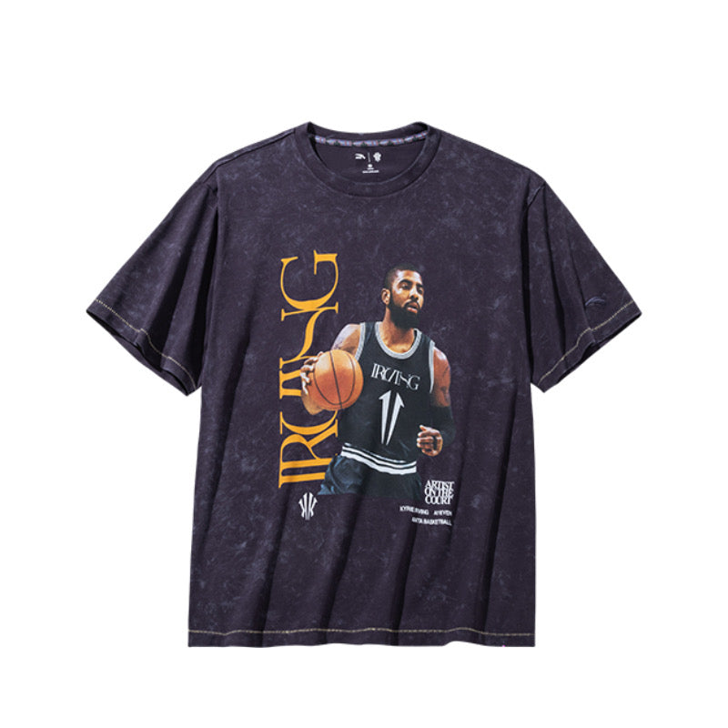 Anta Kyrie Effect T Shirt NBA Spray Effect Front Print RF T-Shirt
