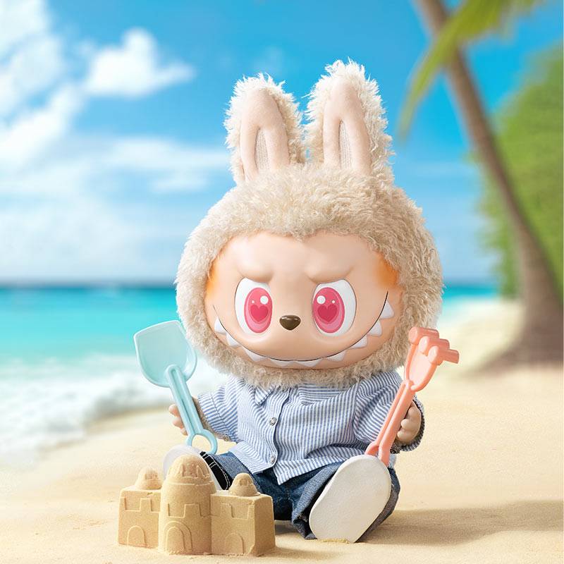 POP MART LABUBU THEMONSTERS FLIPWITH ME Jelly Plush Doll, Summer Wild Trendy Figures 40cm - Kicksown store
