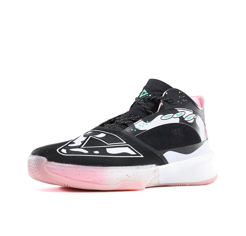 Peak AW Big Triangle 'Black White Pink’ - Kicksown store