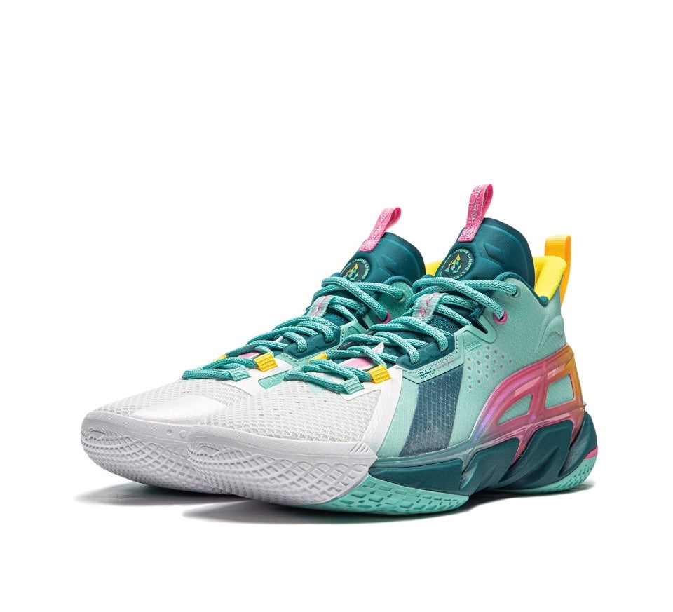 LiNing Bad Five 4 ‘Green White’ - Kicksown store