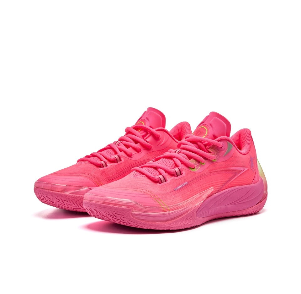 Qiaodan Fangs 3.0 ‘Neon Pink Flash Green’ - Kicksown store