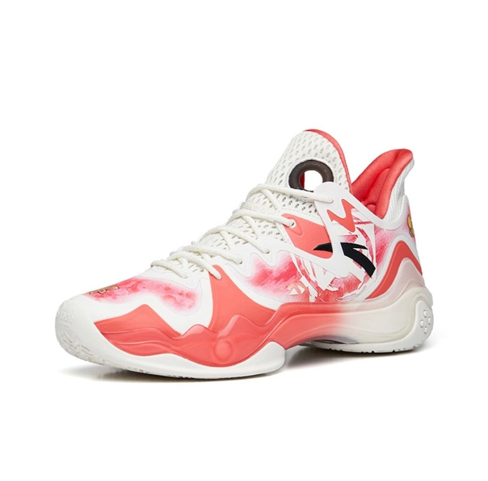 ANTA Shock Wave 4 ‘White Pink Red' - Kicksown store
