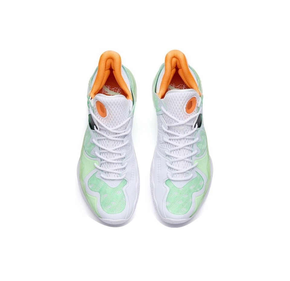ANTA Shock Wave 4 ‘White Green' - Kicksown store