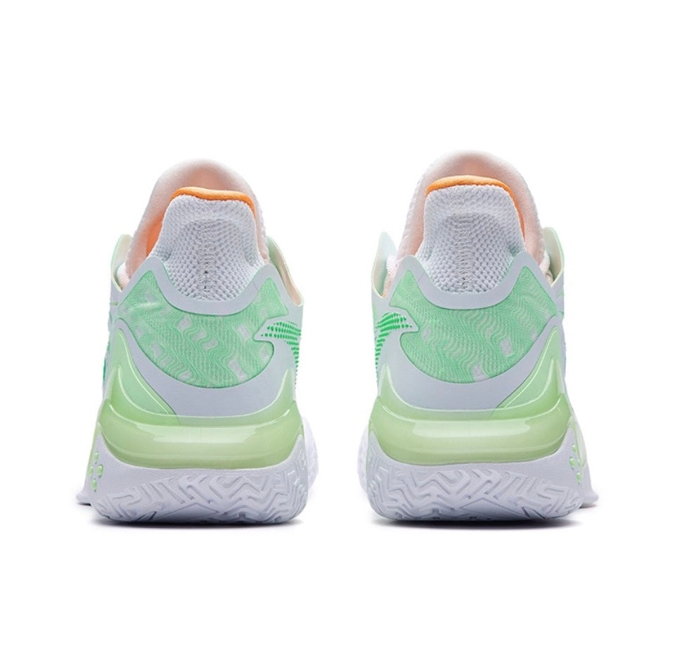 ANTA Shock Wave 4 ‘White Green' - Kicksown store