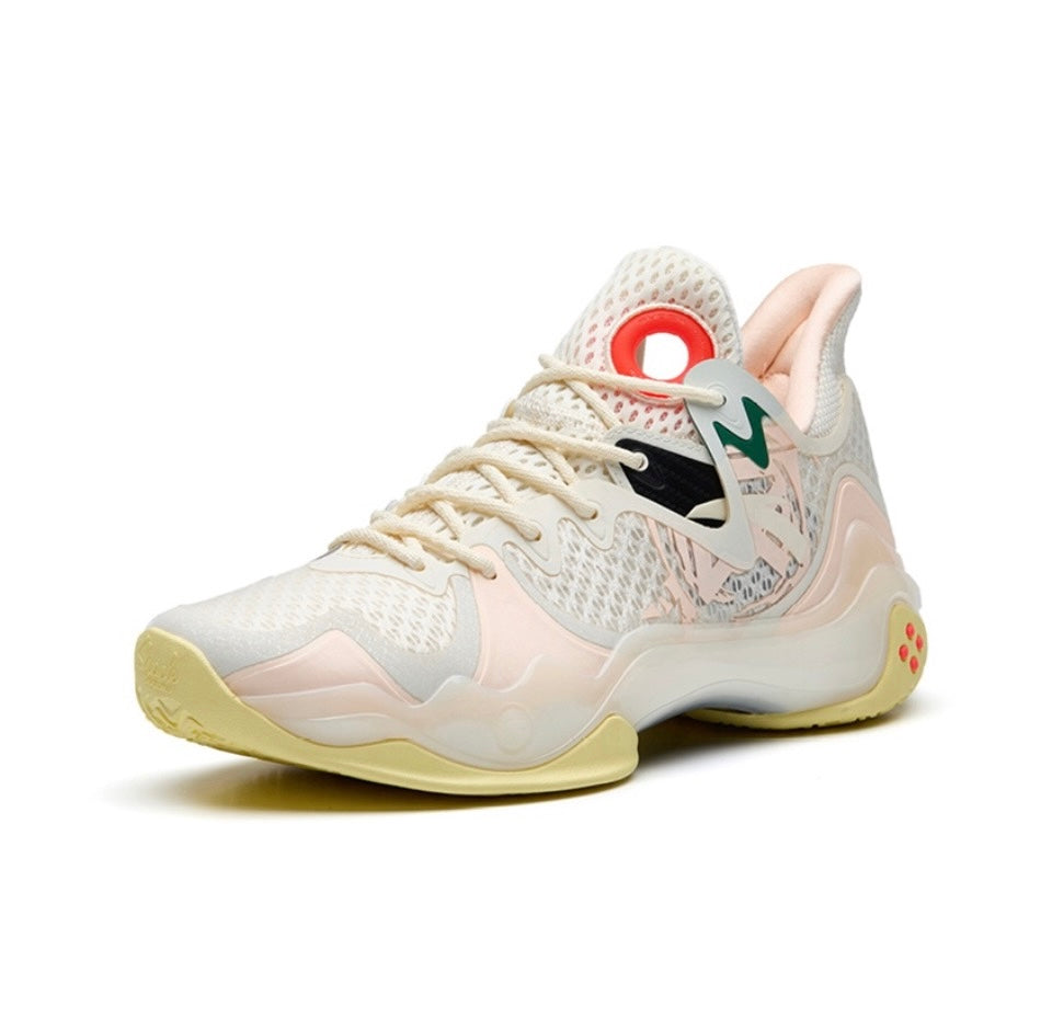 ANTA Shock Wave 4 'White Pink' - Kicksown store