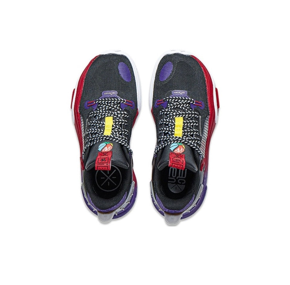 LiNing Wade All City 11 ‘Black Purple'「Kids」 - Kicksown store