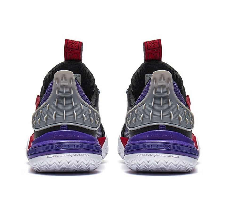 LiNing Wade All City 11 ‘Black Purple'「Kids」 - Kicksown store